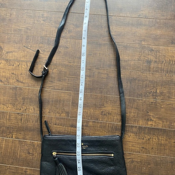 Kate Spade Black Crossbody Bag Sleek Design - Picture 7 of 16